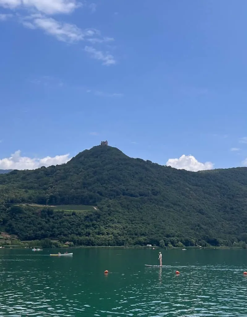 SUP auf dem Kalterer See